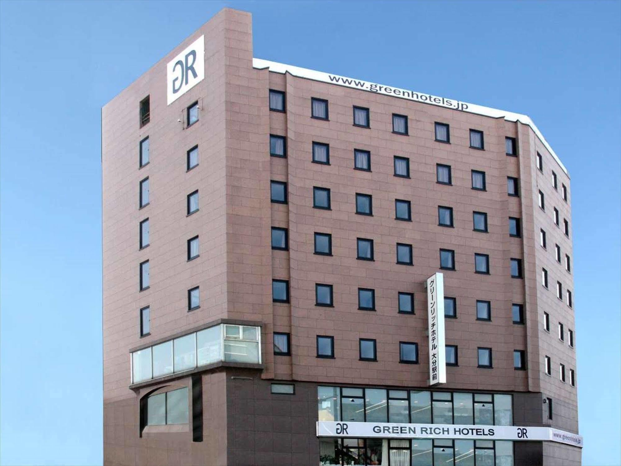 Green Rich Hotel Oita Ekimae Exteriör bild